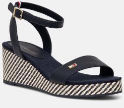 Tommy Hilfiger szandál IM RAFFIA SANDAL sötétkék, FW0FW08226 - sötétkék Női 40