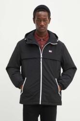 Tommy Jeans rövid kabát férfi, fekete, téli, DM0DM18908 - fekete XL