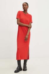 ANSWEAR ruha piros, midi, egyenes - piros M - answear - 12 990 Ft