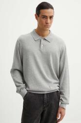Levi's pamut pulóver könnyű, szürke, A8623 - szürke M