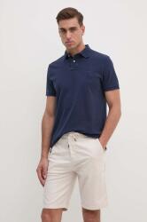 Ralph Lauren pamut póló sötétkék, sima, 710938137 - sötétkék XL