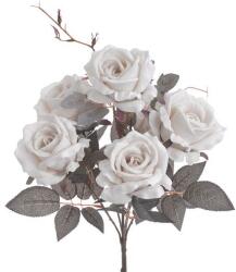  Buchet 6 fire trandafiri artificiali pentru aranjamente florale (8277)