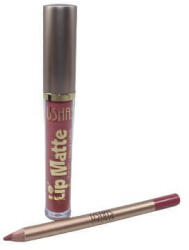 Set ruj de buze si creion, Ushas, Matte, Waterproof, 09