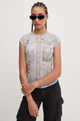 Guess Originals t-shirt női, W4YP20 KBBF0 - kék M