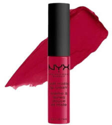 Ruj de Buze Mat, NYX Professional Makeup, Soft Matte Lip Cream, 10 Monte Carlo, 8 ml