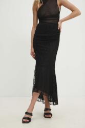 Answear Lab szoknya fekete, maxi, ceruza fazonú - fekete M - answear - 13 990 Ft