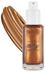  Iluminator Lichid Fata si Corp, Qibest, Body Shimmer Glow, 03, 40 ml