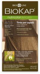 BioKap NUTRICOLOR DELICATO - Hajfesték - 8.03 Természetes világos szőke 140 ml