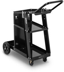 Stamos Welding Group Hegesztőkocsi fogantyúval - 3 polc - 80 kg (SWG-WC-3)