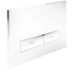 SCHELL MONTUS KONKAV WC-nyomólap, 2 vízmennyiségű, fehér (EG-031221599-SCHELL)