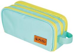 Herlitz Penar tip etui, dublu, menta/galben, Herlitz HZ50043736 Penar