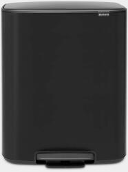Brabantia 60 л матирано черен кош за смет Brabantia от серия Bo Pedal (1003185)