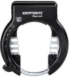 Kryptonite Ring Lock váz lakat, kábel csatlakozási lehetőséggel, fekete