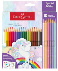 Faber-Castell 18+6 db kastélyos színes ceruza készlet (FC111221) - haztartasibolt
