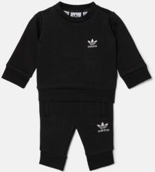 adidas Originals gyerek melegítő TREFOIL CS fekete, IW1009 - fekete 98