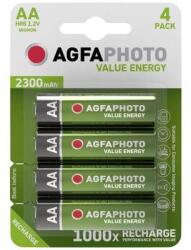 AgfaPhoto Ceruza akku AA, NiMH, 1, 2V 2300 mAh, Agfa LR06, AA, LR6, AAB4E, AM3, 815, E91, LR6N