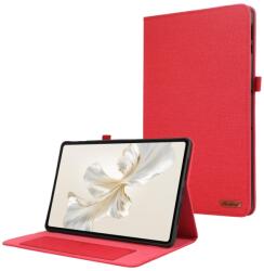 FABRIC Capac cu balamale pentru Honor Pad 9 roșu