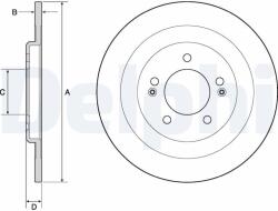 DELPHI Tarcza Ham. Hyundai I40 11- Tyl (bg4688c)