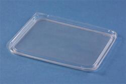  Tető, ételtároló dobozhoz, 500-1000 ml, műanyag, mikrózható, 50 db, Varia , víztiszta (KHMU259) - iroda24