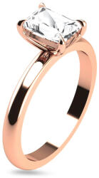 Heratis Forever Rosé arany gyűrű solitaire Bella CSTM5750R-100