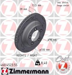 ZIMMERMANN Disc frana ZIMMERMANN 460.4523. 55 - centralcar