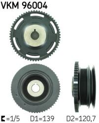 SKF Szíjtárcsa, főtengely SKF VKM 96004 (VKM 96004)