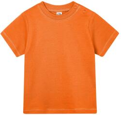 Babybugz Egyszínű csecsemő póló - Narancssárga | 0-3 hónap (BZ02-1000256869)