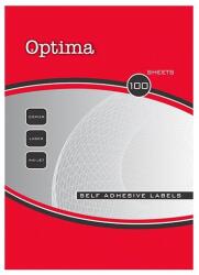 Optima Etikett OPTIMA 32079A 48, 5x25, 5 4400 címke/doboz 100 ív/doboz (32079A) - tonerpiac