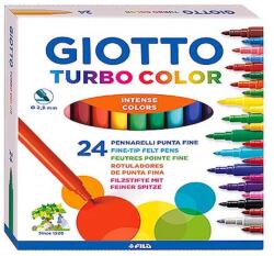 GIOTTO Filctoll készlet 24-es 2, 8mm intenzív színek Giotto Turbo Color (417000)