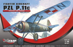 Mirage Hobby PZL P-11 C Polnische Luftwaffe mit Resin- und Fotoätzteilen 1: 48 (481001)