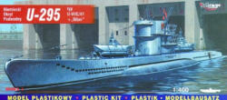 Mirage Hobby Deutsches U-Boot U 295 Typ VII C/41 mit Biber 1: 400 (40414)
