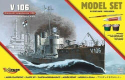 Mirage Hobby V 106 German WWI Torpedo Ship(Model Set 1: 400 (840064)