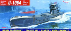 Mirage Hobby Deutsches U-Boot U 1064 Typ VII C/41 Turm 4 1: 400 (40415)