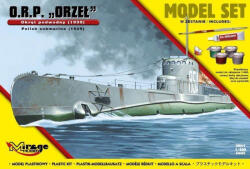 Mirage Hobby ORPOrzel(Polish Submarine1939)ModelSet 1: 400 (840092)