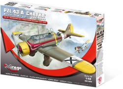Mirage Hobby PZL. 43 A 'CHAYKA' Bulgarian Air Force 1941-1944 1: 48 (481404)