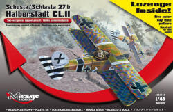 Mirage Hobby Schusta/Schlasta 27b Halberstadt + color 1: 48 (481401)