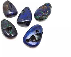 R. M. ékszer Átfúrt Azurit Malachit csepp medál (020518)