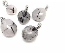 R. M. ékszer 20/25mm Turmalinkvarc csepp medál (056585)