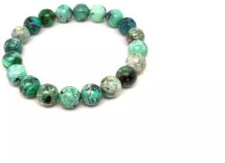 R. M. ékszer Variszcit golyó karkötő 10-11mm (058879)