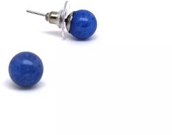 R. M. ékszer Ásvány fülbevalók Fülbevaló golyó kék aventurin 8mm (088019)