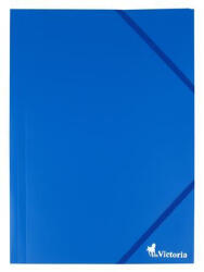 Victoria Gumis mappa, 15 mm, PP, A4, VICTORIA OFFICE, kék (OX5053XA) - iroszer24