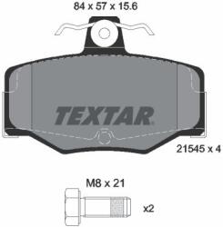 TEXTAR fékbetétkészlet, tárcsafék TEXTAR 2154501 (2154501)
