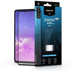 MyScreen Samsung G770F Galaxy S10 Lite/A915F Galaxy A91 edzett üveg képernyővédő fólia - MyScreen Protector Diamond Glass Lite Edge2.5D Full Glue - fekete - bluedigital