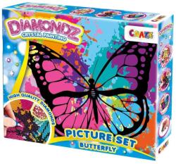 CRAZE - Pictura cu diamante fluture (CRZ47798)