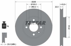 TEXTAR féktárcsa TEXTAR 92237903 (92237903)