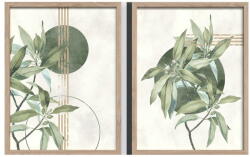 Styler Картини в комплект 2 бр. 30x40 cm Green - Styler (OB-14901)