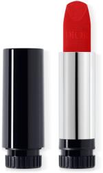 Dior Rouge Dior The Refill дълготрайно червило пълнител цвят 999 Velvet 3.5 гр
