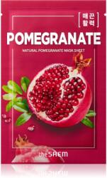 The Saem Natural Mask Sheet Pomegranate Masca facelift intens și de strălucire 21 ml