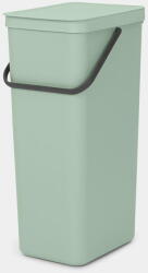 Brabantia Sort & Go Waste Bin Jade Green 40 L (212826) - 24mag