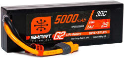 SPEKTRUM Spectrum Smart G2 LiPo 7.4V 5000mAh 30C HC IC3 (SPMX52S30H3)